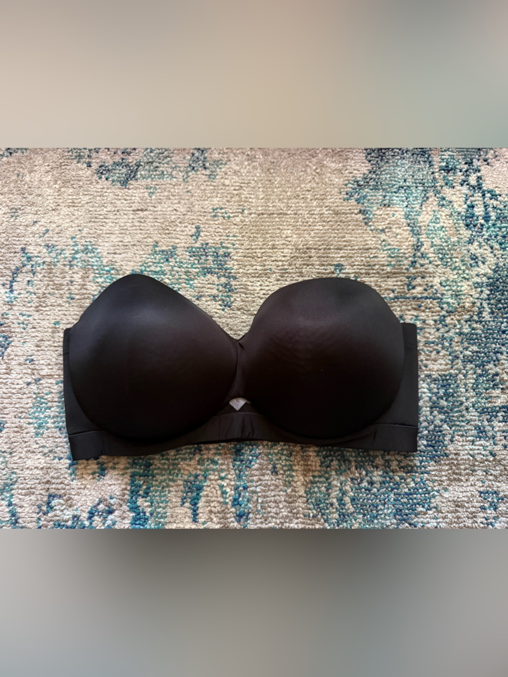 Cacique Black Strapless T-Shirt Bra